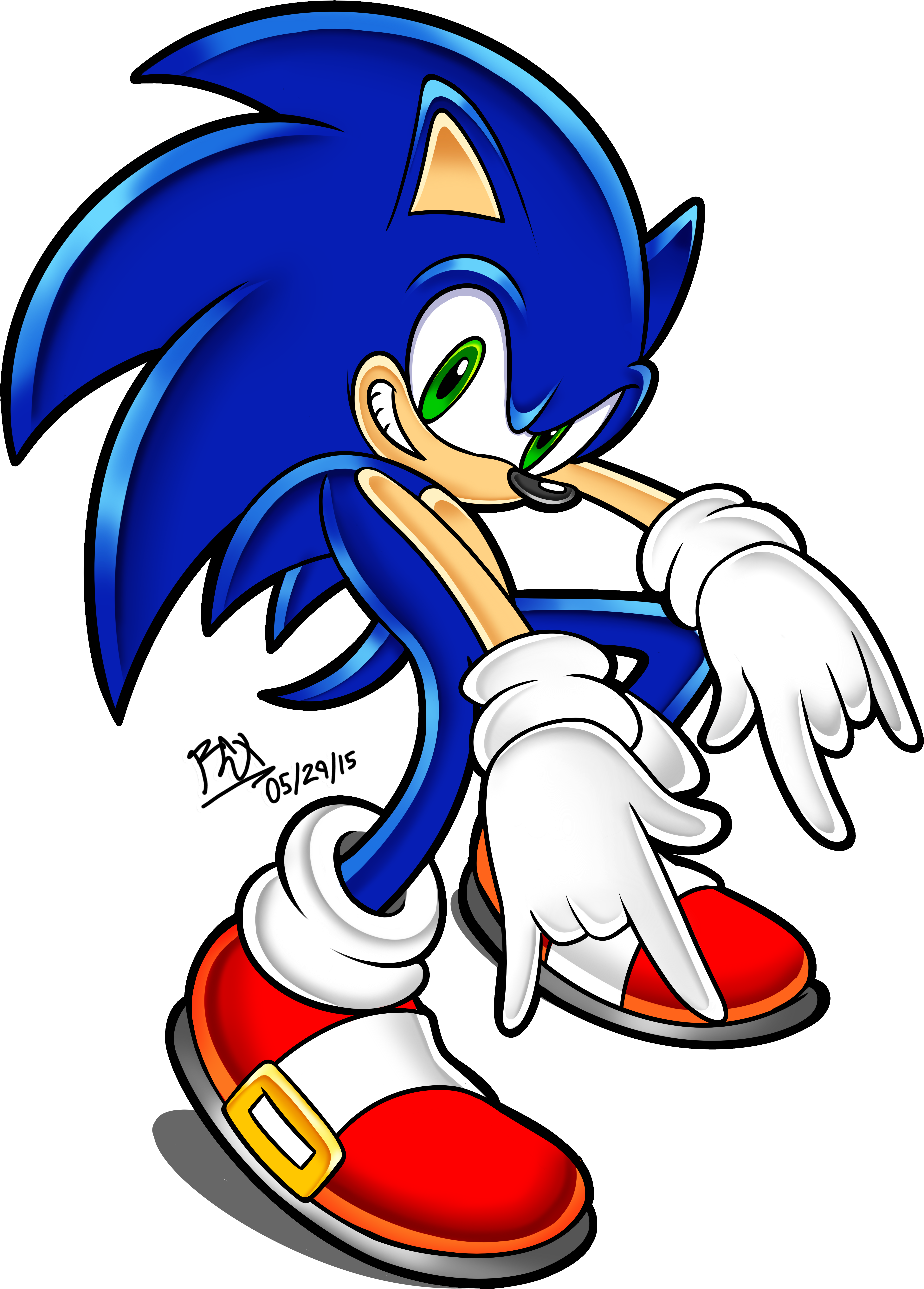 Blue Speed Adventurer Sonic