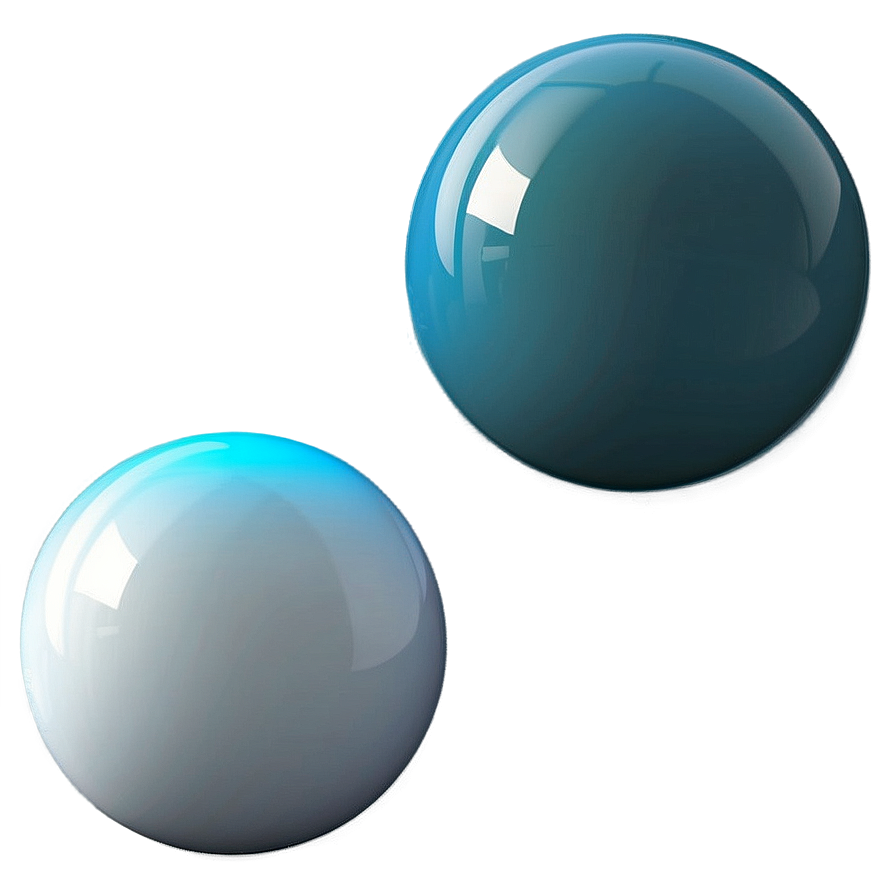 Blue Spherical Object Png 06132024