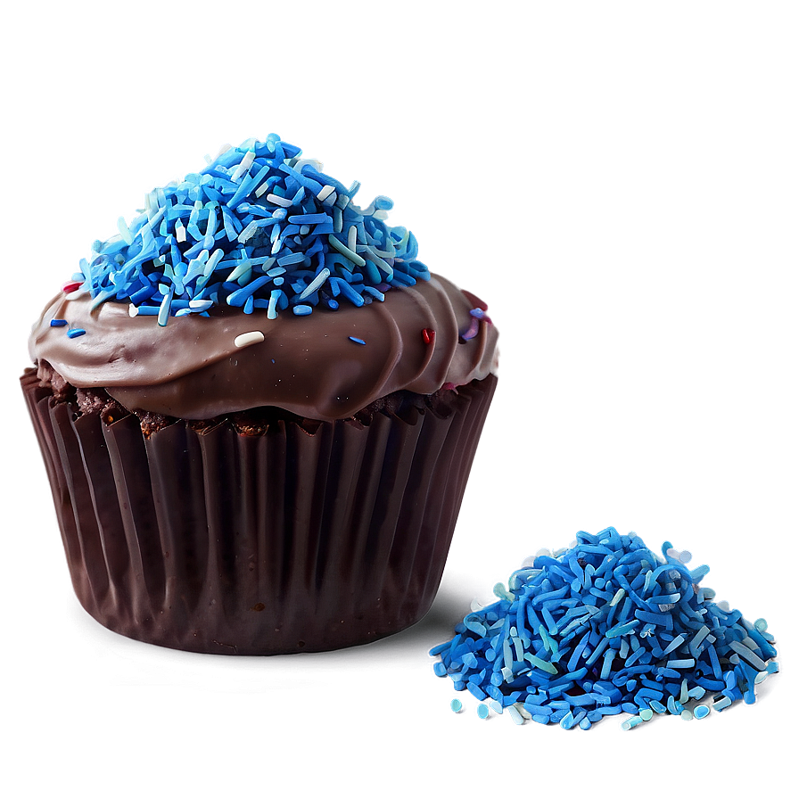 Blue Sprinkles Png 05252024