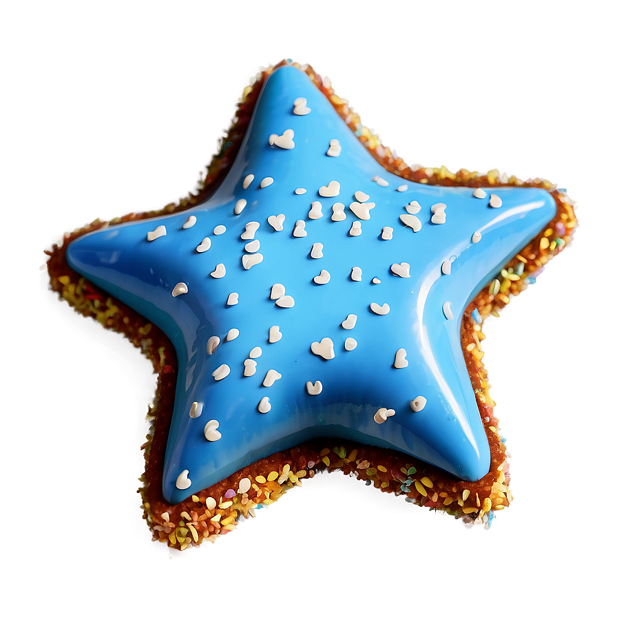 Blue Stars Sprinkles Png 42