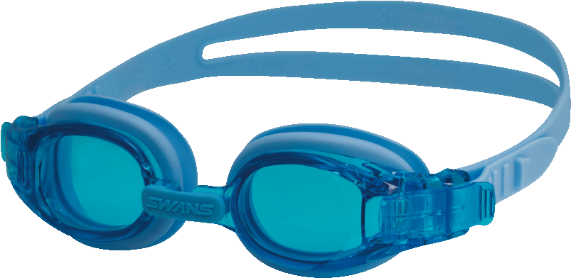 Blue Swimming Goggles Product Image