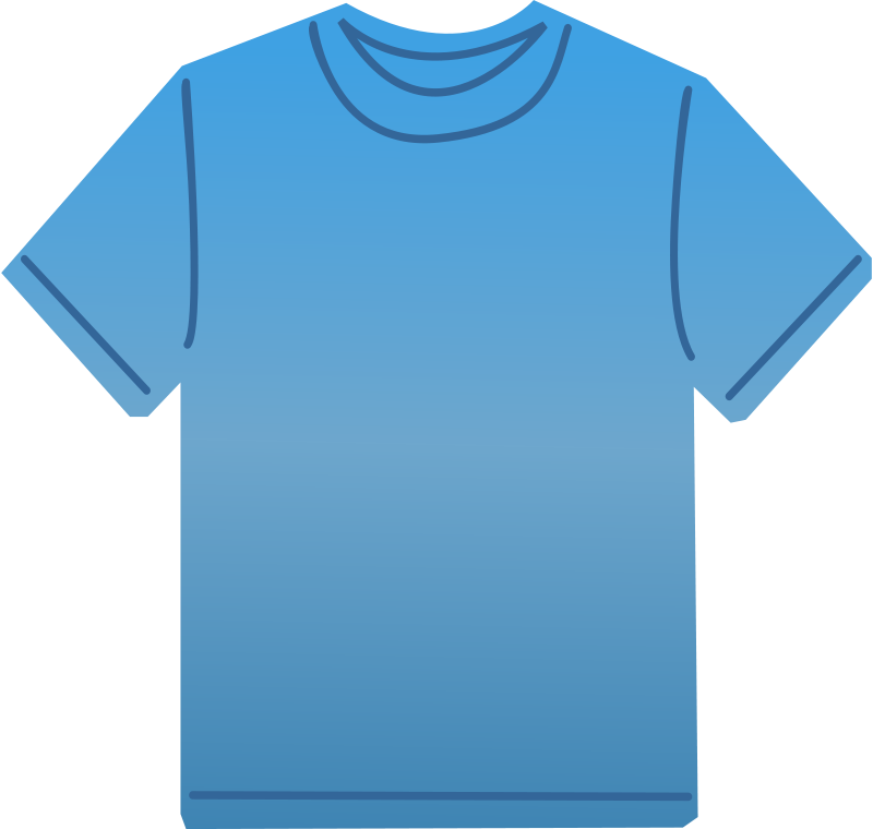 Blue T Shirt Graphic