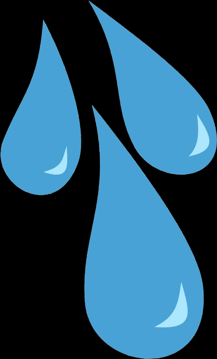 Blue_ Tear_ Drops_ Vector