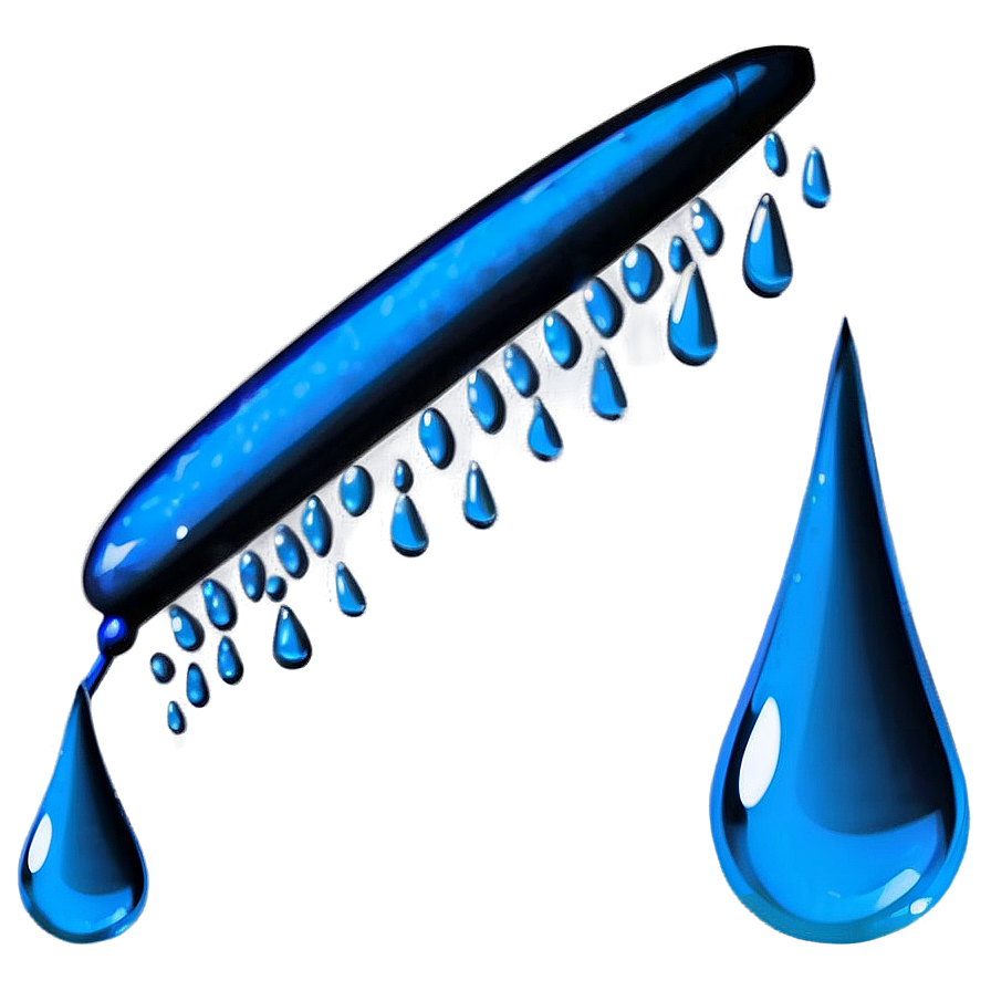 Blue Teardrop Png 27