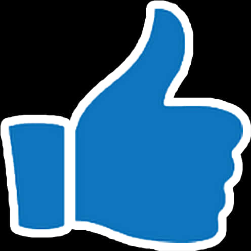 Blue_ Thumbs_ Up_ Icon