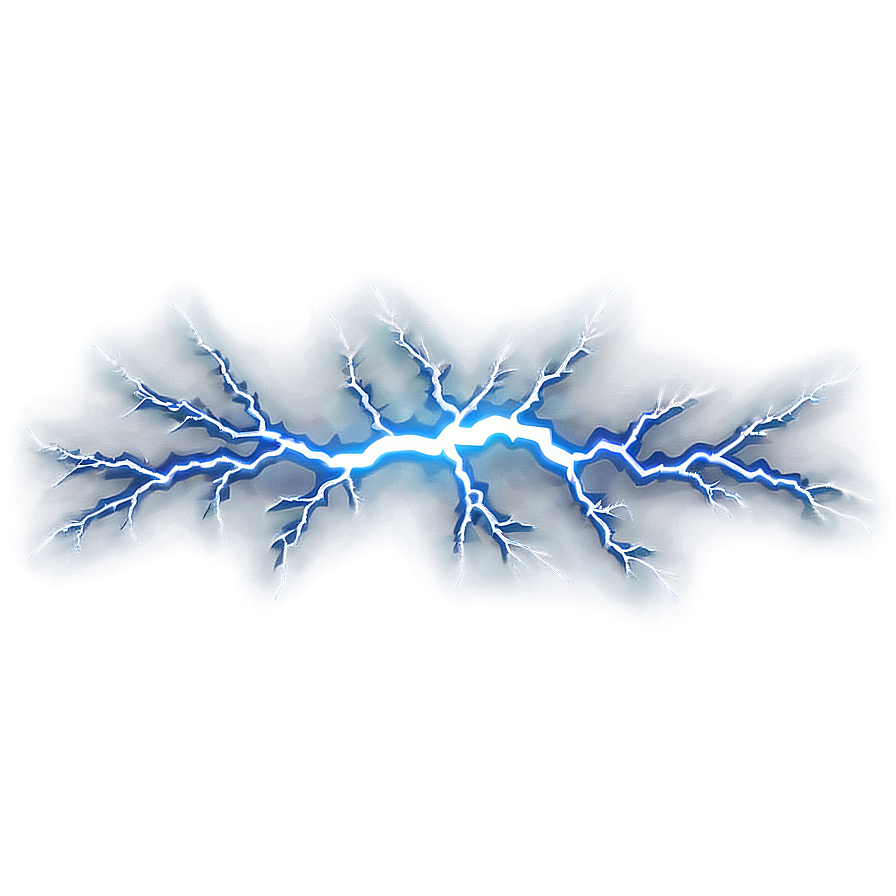 Blue Thunderbolt Lightning Png 06202024