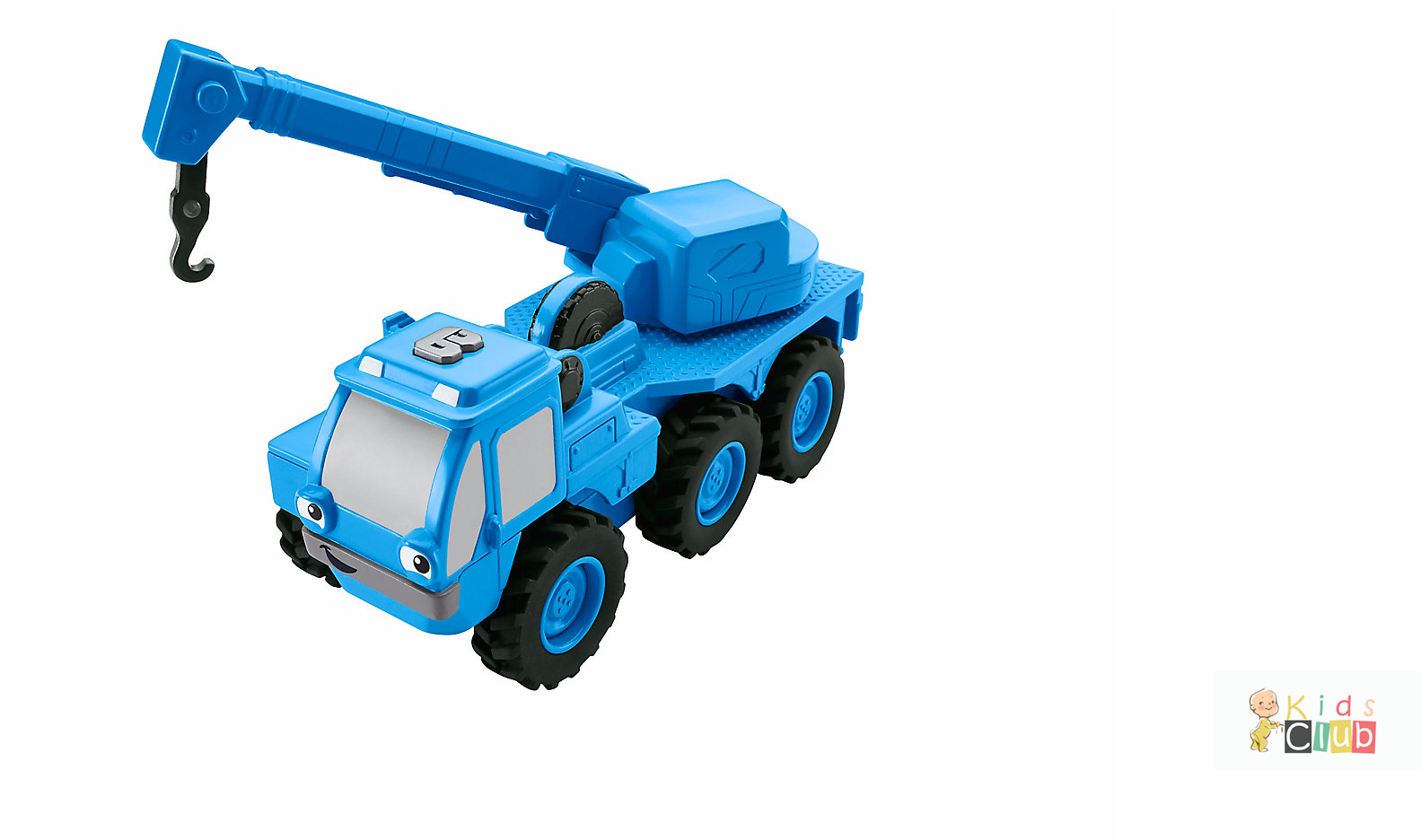 Blue Toy Crane Truck