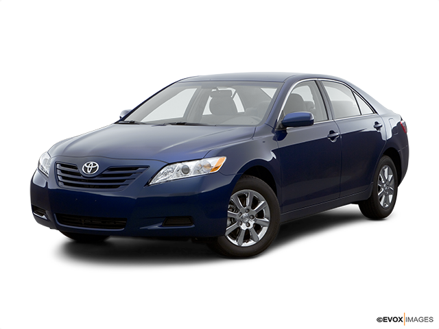 Blue Toyota Camry Sedan