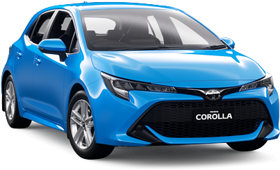 Blue Toyota Corolla Sedan2023