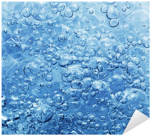 Blue Water Bubbles Texture