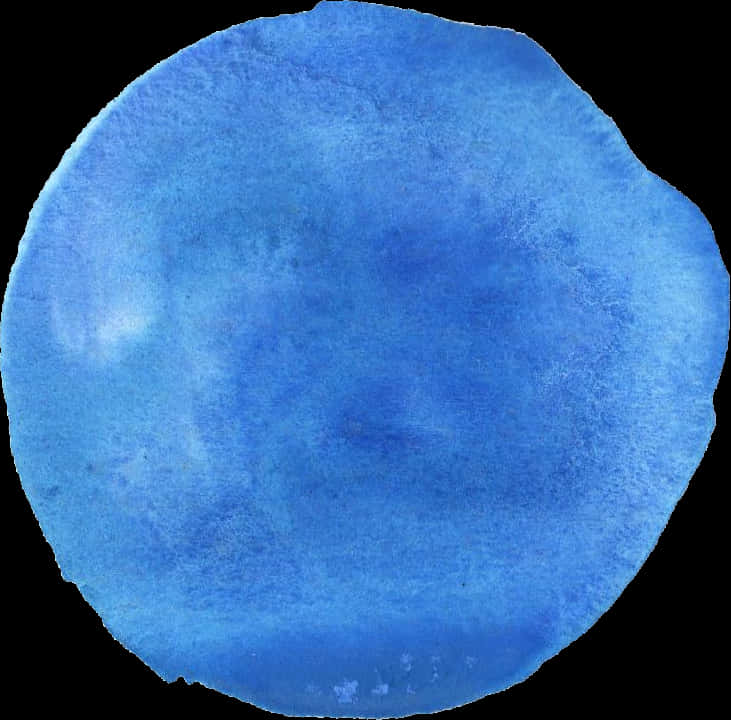 Blue Watercolor Circle Texture