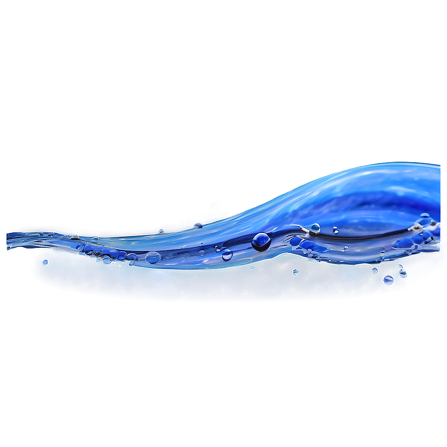 Blue Wave Reflection Png 06262024