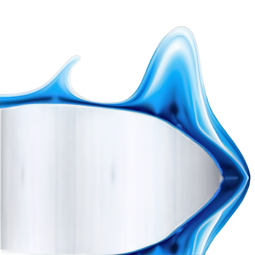 Blue Wave Reflection Png Qpm1