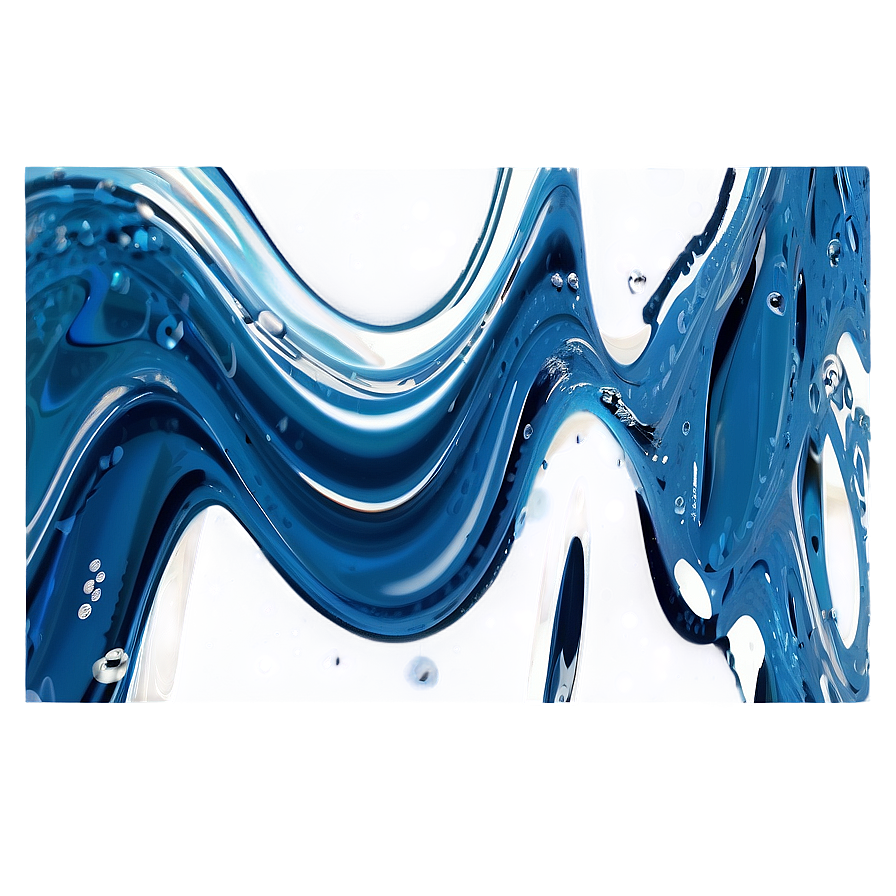 Blue Wave Reflection Png Sxc89