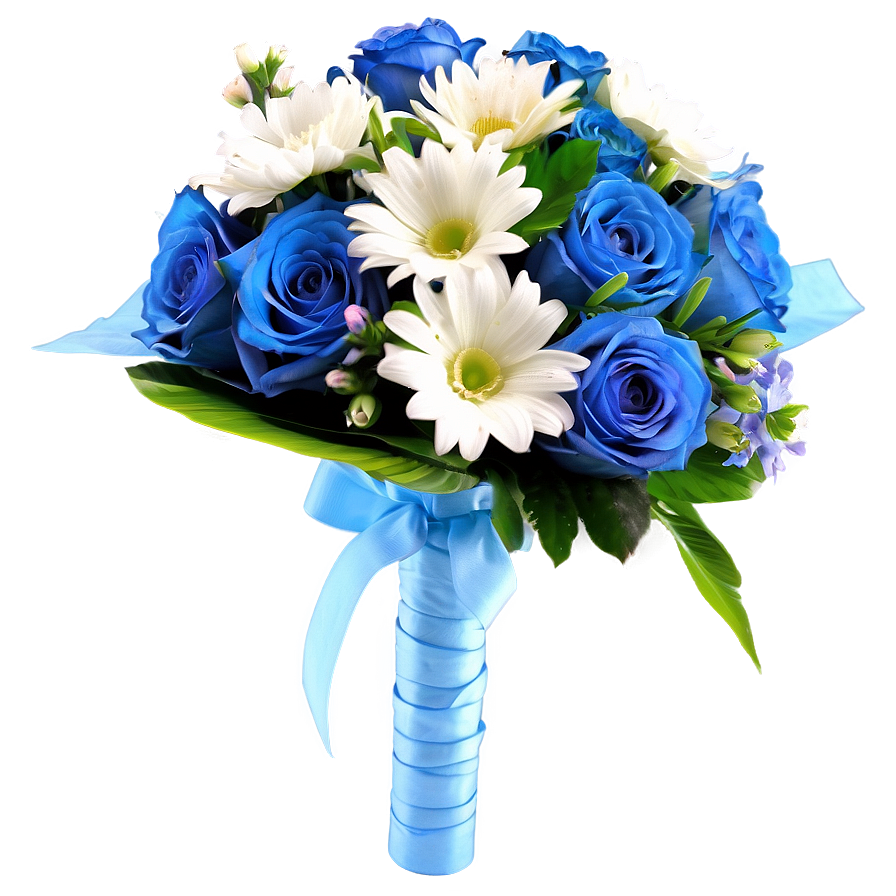 Blue Wedding Bouquets Png Wyn53 Image