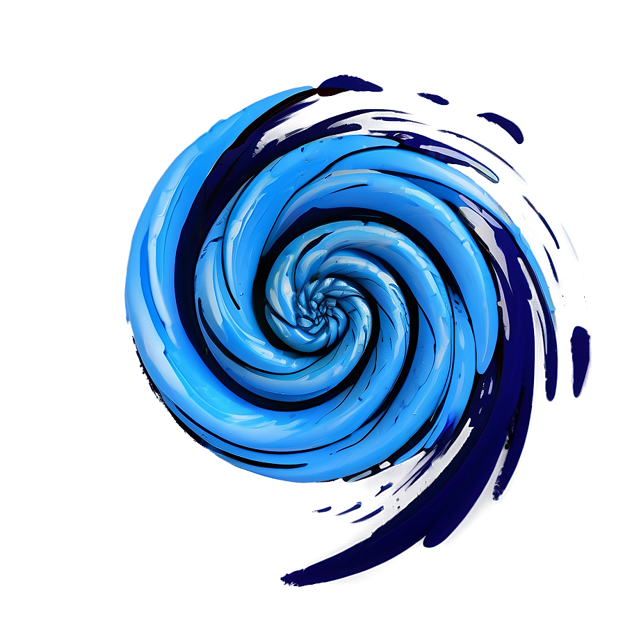 Blue Whirlpool Spiral Png Gom