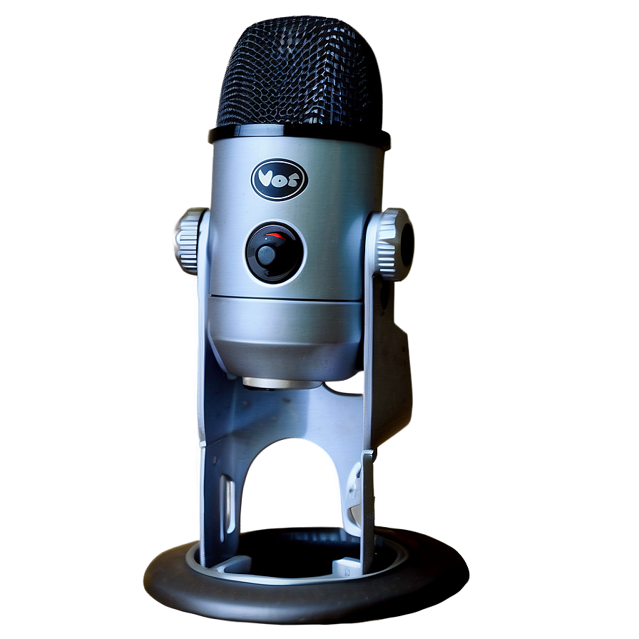 Blue Yeti Commentary Microphone Png 06282024