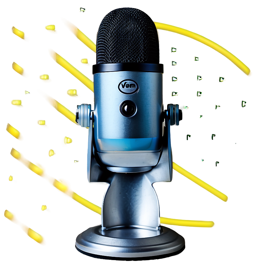 Blue Yeti Zero Latency Microphone Png 06282024