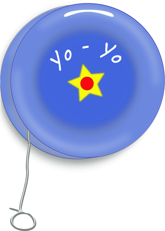 Blue Yoyowith Star Design