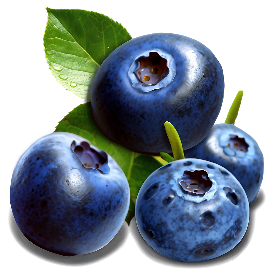 Blueberries Art Png 05242024