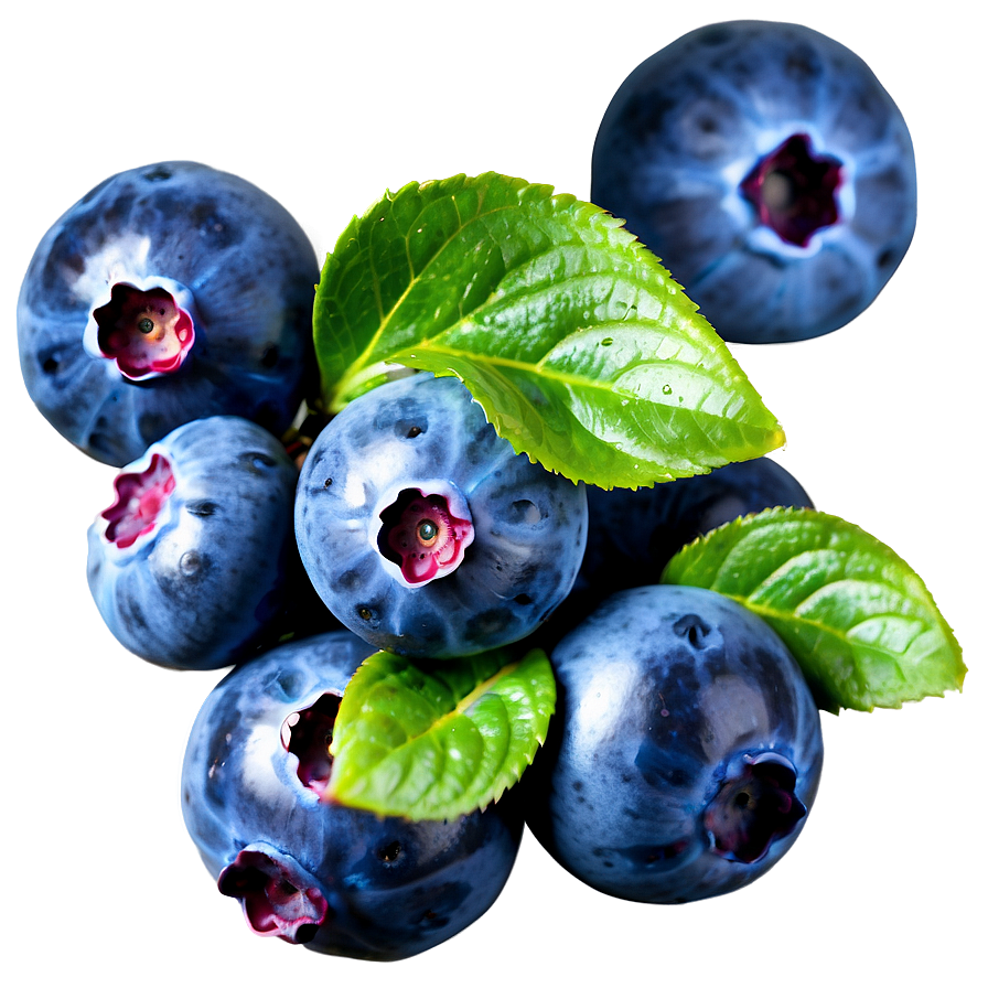 Blueberries In Nature Png 05242024