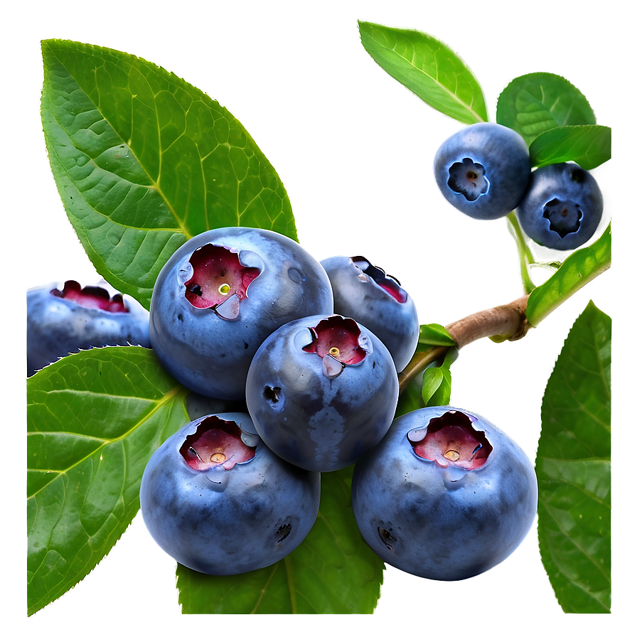 Blueberry Bunch Png 05242024