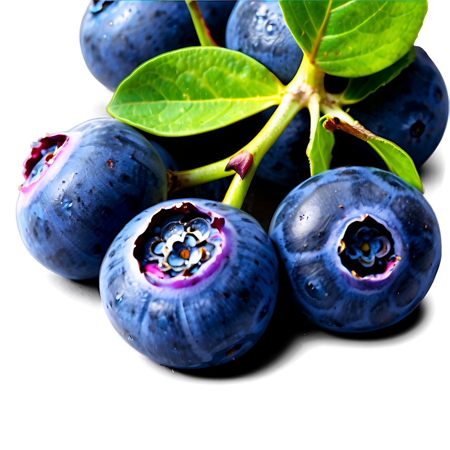 Blueberry Cluster Png 05242024