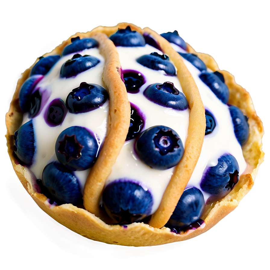 Blueberry Concha Dessert Png 06122024