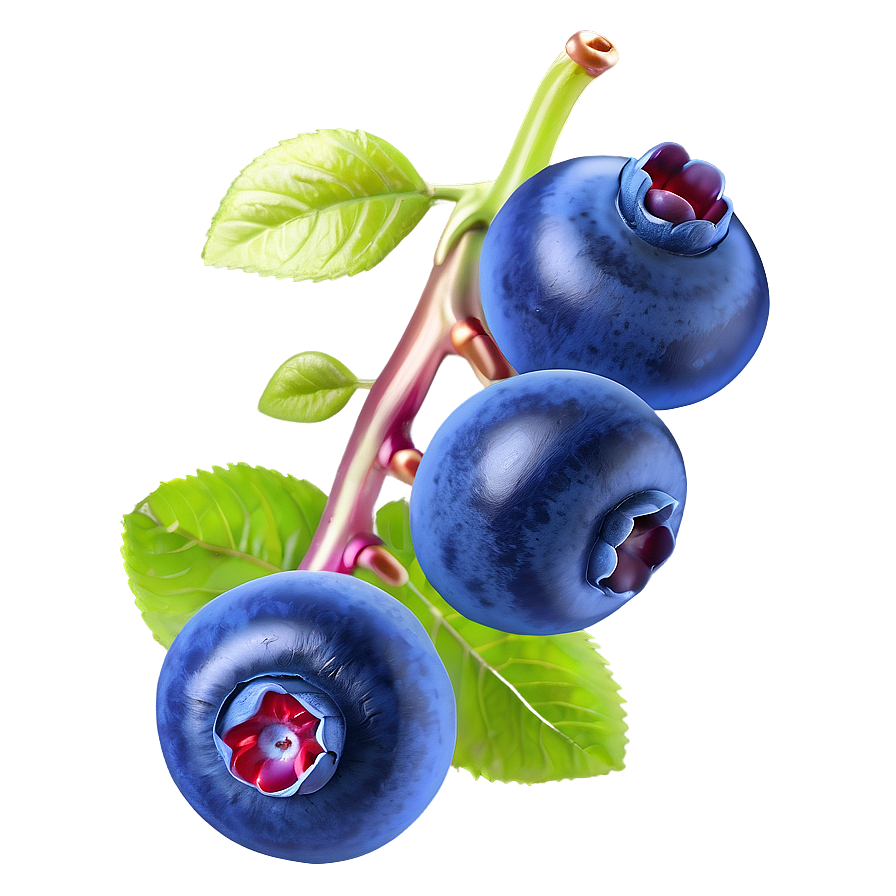 Blueberry Culinary Decoration Png 57