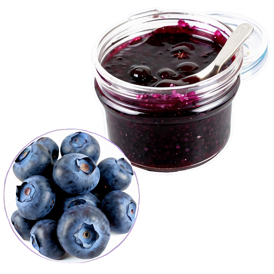 Blueberry Jam Prep Png 10