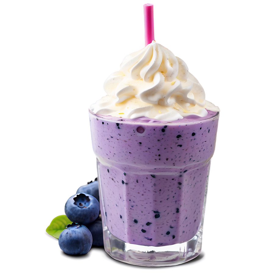 Blueberry Milkshake Png Dsg