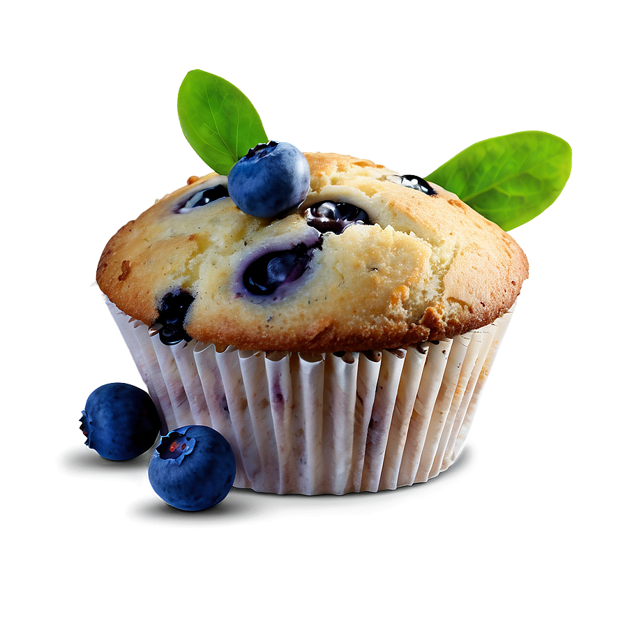 Blueberry Muffins Basket Png 49