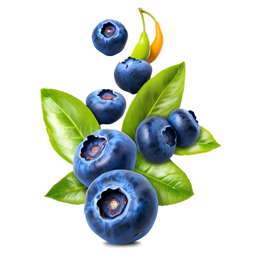 Blueberry Splash Png 05242024