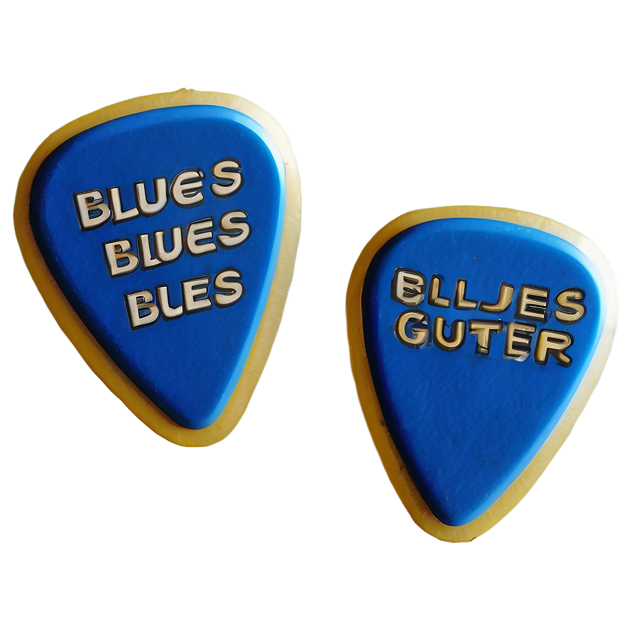 Blues Guitar Pick Png 06132024