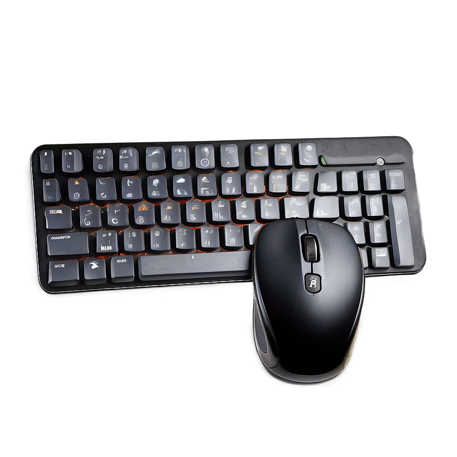 Bluetooth Keyboard And Mouse Pair Png Wto48