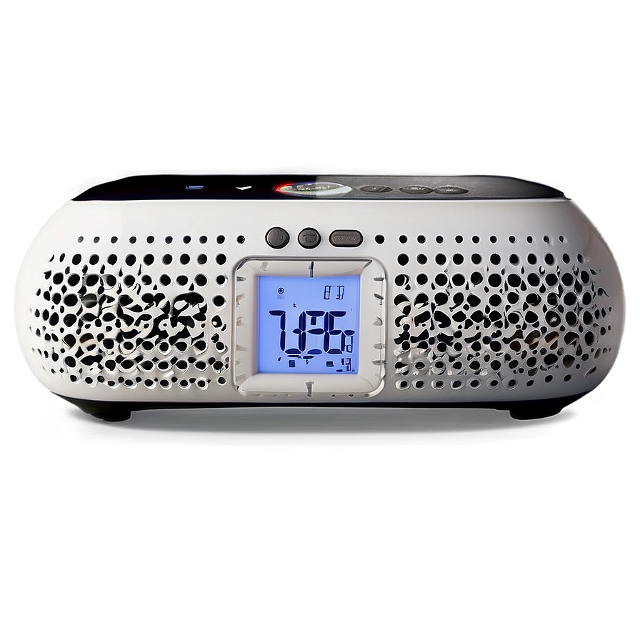 Bluetooth Speaker With Alarm Clock Png 25