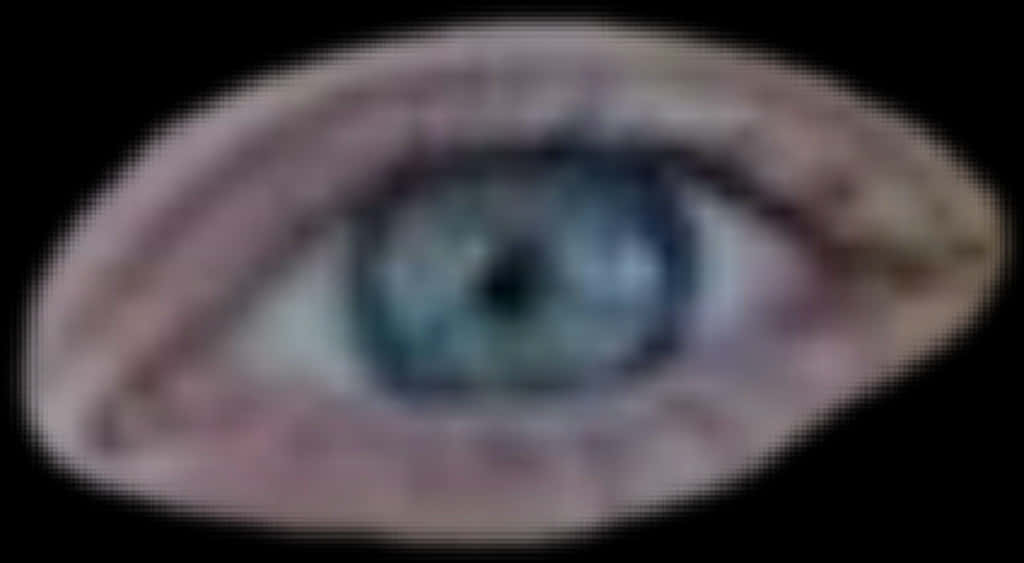 Blurred Human Eye Closeup