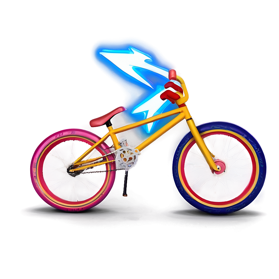 Bmx Bike With Lightning Png 06282024