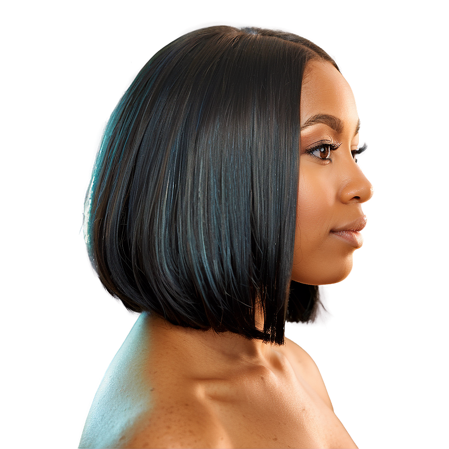 Bob Cut Hair Texture Png 06202024