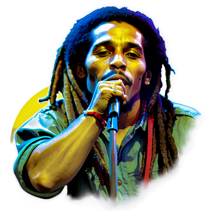 Bob Marley In Concert Png 91