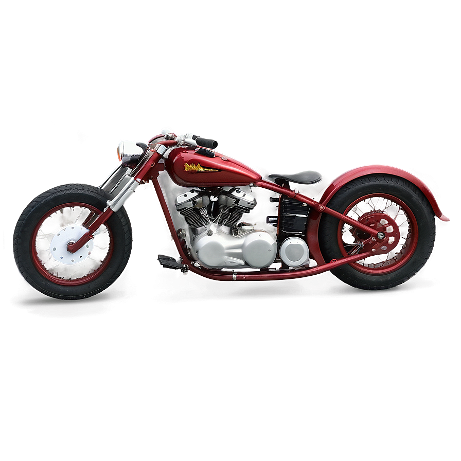 Bobber Motorcycle Heritage Png 1