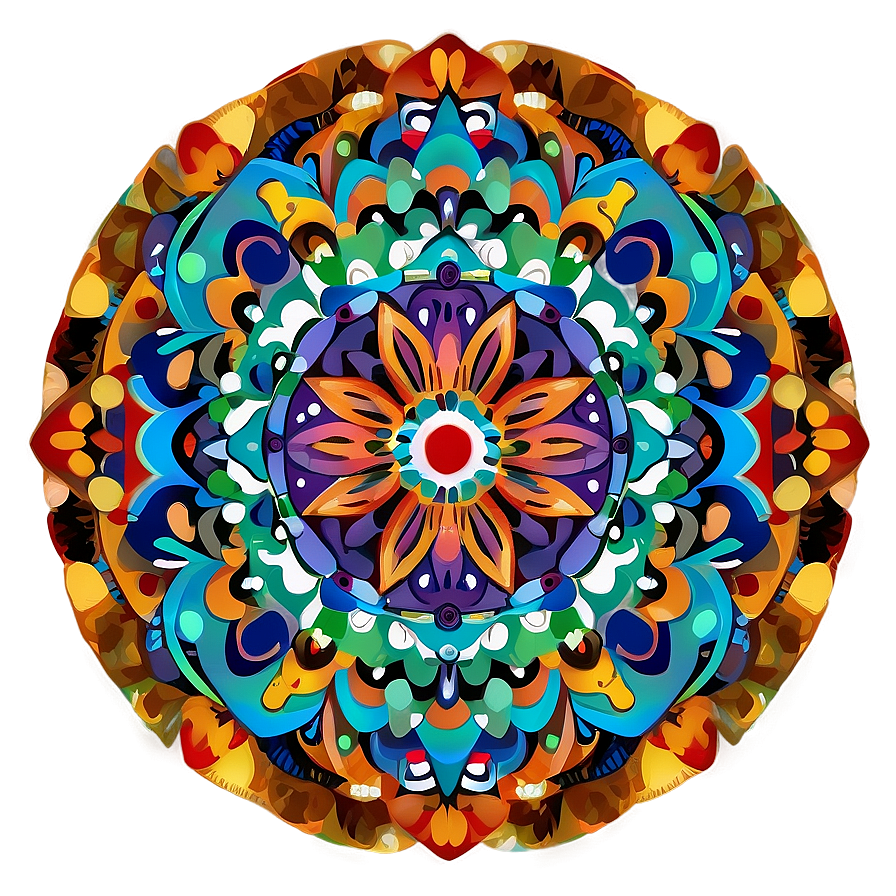 Bohemian Mandala Graphic Png Sqn