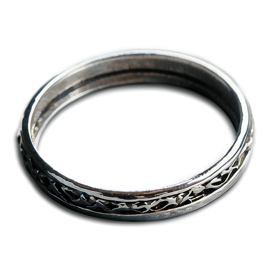 Bohemian Silver Ring Png Oha