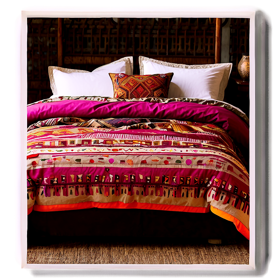 Bohemian Style Bedding Png Xwf10