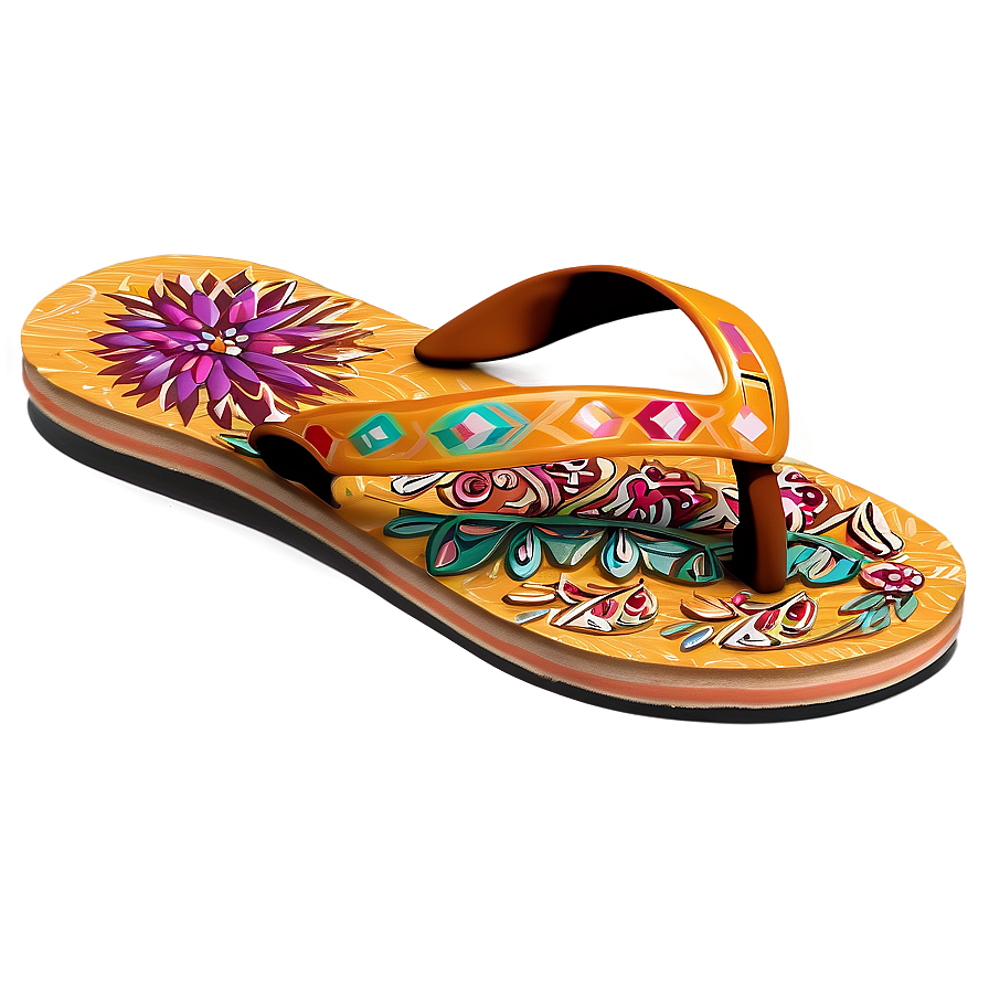 Bohemian Style Flip Flop Png 40