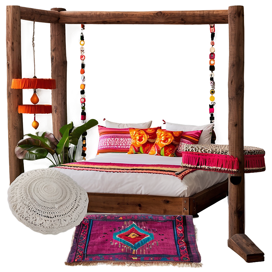 Boho Chic Room Style Png 93