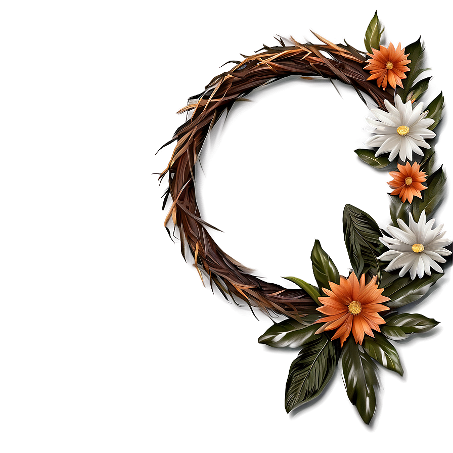 Boho Chic Wreath Png 62