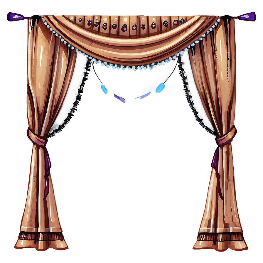 Boho Curtains Png 05252024