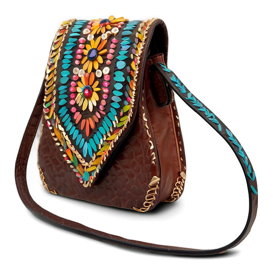 Boho Handbag Png Yth11