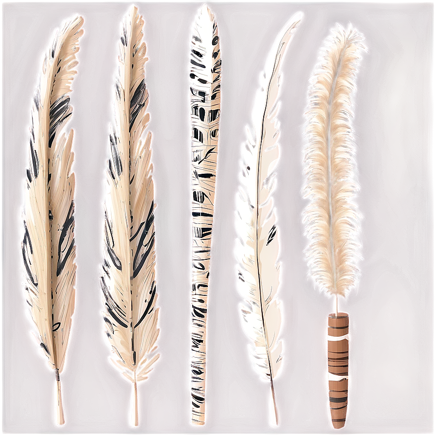 Boho Pampas Decoration Png Wxr36